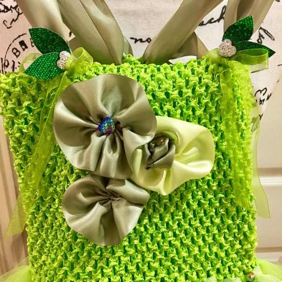 TINKERBELL couture tutu dress/costume - Picture 6 of 8